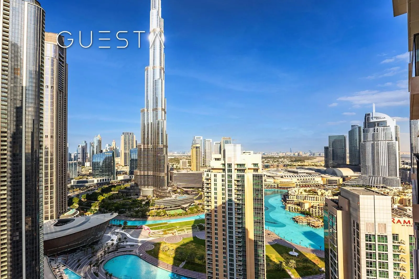 Act One Act Two By Emaar - Burj Khalifa View, Downtown Dubai Apartment